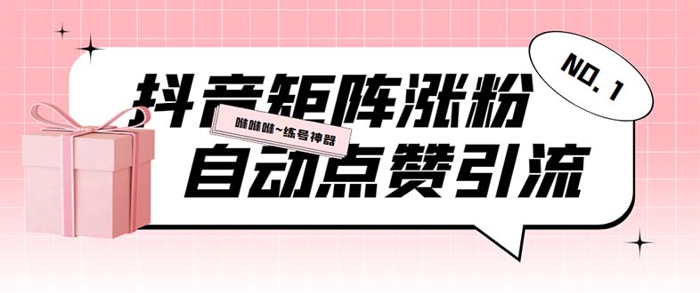 （5900期）外面收费3988斗音矩阵涨粉挂机项目，自动化操作【软件+视频教程】